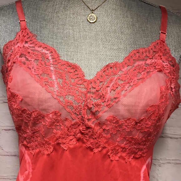 Vintage SLIP DRESS VINTAGE VASSARETTE  size M - Picture 11 of 16